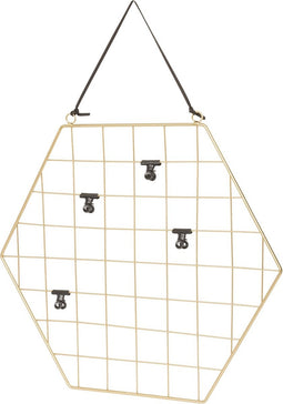 Duraline Stalen Clip Frame Zeshoek Goud 45,5x41cm