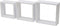 Duraline Triple Cube Wit Gelakt RAL9003 12mm 30x30x12cm