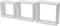 Duraline Triple Cube Wit Gelakt RAL9003 12mm 30x30x12cm