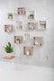 Duraline Triple Cube Wit Gelakt RAL9003 12mm 30x30x12cm