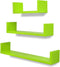Duraline U-Wandplank S/3 Groen PVC 42x10x10cm 6pp