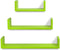 Duraline U-Wandplank S/3 Groen PVC 42x10x10cm 6pp