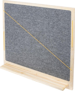 Duraline Wandbord Hout/Vilt Met Elastiek 60x60cm