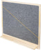 Duraline Wandbord Hout/Vilt Met Elastiek 60x60cm