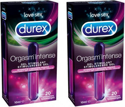Durex Glijmiddel Orgasm'Intense - Stimulerende Gel - 2x10ml