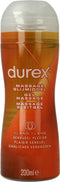 Durex Massage Olie en Glijmiddel 2-in-1 - Sensual met Ylang Ylang - waterbasis - 200 ml