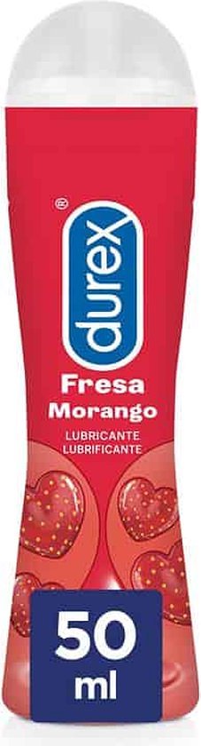 Durex Play - Glijmiddel met Smaak - Aardbei - 50ml