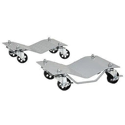 DURHAND autodolly - 2 stuks - Max.680 - Zilver - 40.5x30x13.5 cm