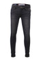 Blue Rebel - Super Skinny Jeans - Verstelbare Tailleband - Gold Verwassen Zwart (rock wash)