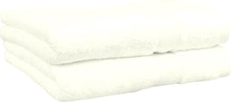 Dusk till Dawn Douchelaken 70x140 cm 650 gram/m2 Ivoor - Set van 2