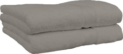 Dusk till Dawn Douchelaken 70x140 cm 650 gram/m2 Taupe - Set van 2