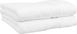 Dusk till Dawn Douchelaken 70x140 cm 650 gram/m2 Wit - Set van 2