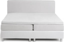 Dusk till Dawn Hoeslaken Topper Percal Katoen 160x200 - Wit