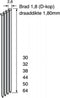 Dutack Brad D kop DA18 38 mm - 4000 Stuks