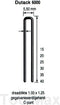Dutack Nieten 6000 40mm