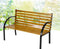 Dutcc 41142 - Tuinbank - Woodstock - 120 cm – zwart