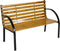 Dutcc 41142 - Tuinbank - Woodstock - 120 cm – zwart
