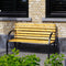Dutcc 41142 - Tuinbank - Woodstock - 120 cm – zwart