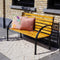 Dutcc 41142 - Tuinbank - Woodstock - 120 cm – zwart
