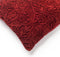 Dutch Decor AMAR - Kussenhoes 40x60 cm - 100% katoen - bloemen design - Merlot - rood - met rits - zonder binnenkussen