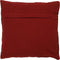 Dutch Decor AMAR - Kussenhoes 45x45 cm - 100% katoen - bloemen design - Merlot - rood - met rits - zonder binnenkussen
