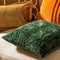 Dutch Decor AMAR - Kussenhoes 45x45 cm - 100% katoen - bloemen design - Mountain View - donkergroen - met rits - zonder binnenkussen