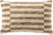 Dutch Decor ANDREAS - Kussenhoes 40x60 cm met kussenhoes van 80% recycled polyester - Snow White - wit en bruin - met rits - zonder binnenkussen