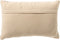 Dutch Decor ANDREAS - Kussenhoes 40x60 cm met kussenhoes van 80% recycled polyester - Snow White - wit en bruin - met rits - zonder binnenkussen