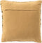Dutch Decor ANTONY - Sierkussen 45x45 cm - strepen van raffia - Olive Branch - groen en bruin - Inclusief binnenkussen