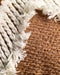 Dutch Decor ARROW - Kussenhoes van katoen Tobacco Brown 40x60 cm - bruin - met rits - zonder binnenkussen