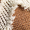 Dutch Decor ARROW - Kussenhoes van katoen Tobacco Brown 40x60 cm - bruin - met rits - zonder binnenkussen