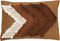 Dutch Decor ARROW - Sierkussen van katoen Tobacco Brown 40x60 cm - bruin - Inclusief binnenkussen