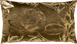 Dutch Decor - AVA - Sierkussen 30x50 cm Military Olive - groen - Inclusief binnenvulling