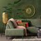 Dutch Decor - AVA - Sierkussen 30x50 cm Military Olive - groen - Inclusief binnenvulling