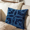 Dutch Decor AVALON - Kussenhoes velvet 45x45 cm Insignia Blue - donkerblauw - met rits - zonder binnenkussen