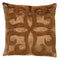 Dutch Decor - AVALON - Kussenhoes velvet 45x45 cm Tobacco Brown - bruin