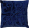 Dutch Decor AVALON - Sierkussen velvet 45x45 cm Insignia Blue - blauw - Inclusief binnenkussen