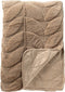 Dutch Decor - AYANA - Bedsprei 240x260 cm - luxe uitstraling - heerlijk zacht - Irish Cream - beige
