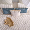 Dutch Decor - AYANA - Bedsprei 240x260 cm - luxe uitstraling - heerlijk zacht - Snow White - wit