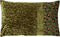 Dutch Decor BAILEY - Sierkussen velvet 30x50 cm Chive - groen - panterprint - Inclusief binnenkussen