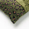 Dutch Decor BAILEY - Sierkussen velvet 30x50 cm Chive - groen - panterprint - Inclusief binnenkussen