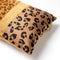 Dutch Decor BAILEY - Sierkussen velvet 30x50 cm Tobacco Brown - bruin - panterprint - Inclusief binnenkussen