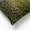 Dutch Decor BAILEY - Sierkussen velvet 45x45 cm Chive - groen - panterprint - Inclusief binnenkussen