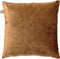 Dutch Decor BAILEY - Sierkussen velvet 45x45 cm Tobacco Brown - bruin - panterprint - Inclusief binnenkussen