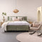 Dutch Decor - BELLE - Plaid 130x180 cm - 100% katoen - geweven patroon - Snow White - wit