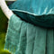 Dutch Decor - BELLE - Plaid 130x180 cm - 100% katoen - geweven patroon - Sagebrush Green - groen