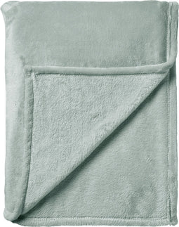 Dutch Decor - BILLY - Plaid 150x200 cm - flannel fleece - superzacht - Jadeite - lichtgroen