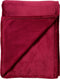 Dutch Decor - BILLY - Plaid 150x200 cm - flannel fleece - superzacht - Red Plum - donkerroze