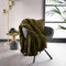 Dutch Decor - BILLY - Plaid 150x200 cm - flannel fleece - superzacht - Military Olive - groen