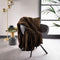 Dutch Decor - BILLY - Plaid 150x200 cm - flannel fleece - superzacht - Chocolate Martini - donkerbruin